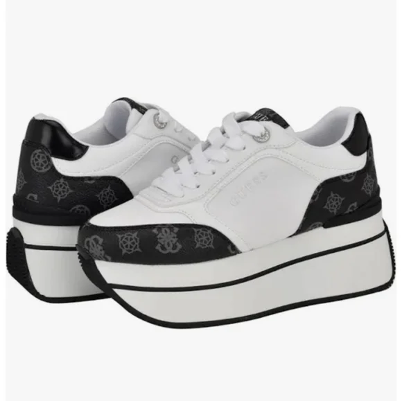 GUESS CABRIO Chunky Platform Fashion Sneakers - Picture 3 of 3